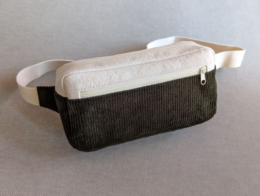 Corduroy fanny pack