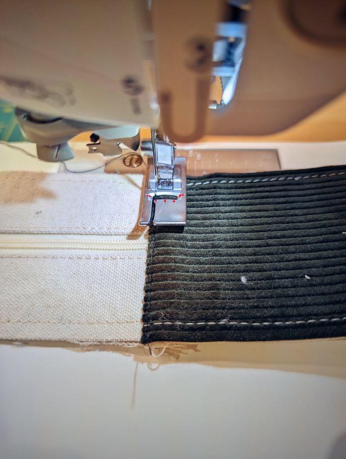 Topstitching