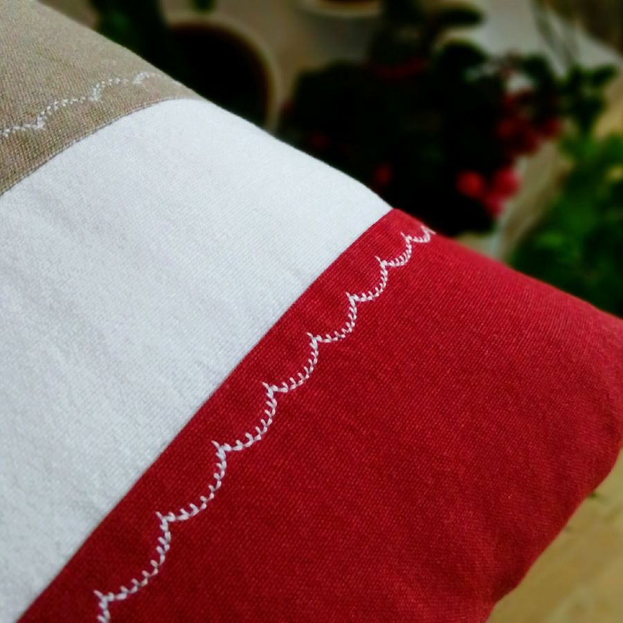 A corner of the pillow